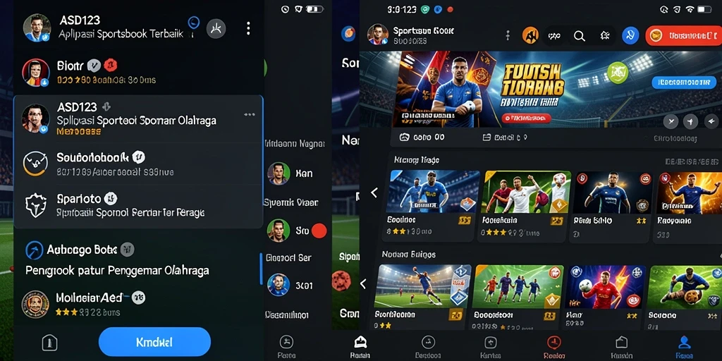 Tampilan utama gameplay Sportsbook di ASD123 yang menarik.
