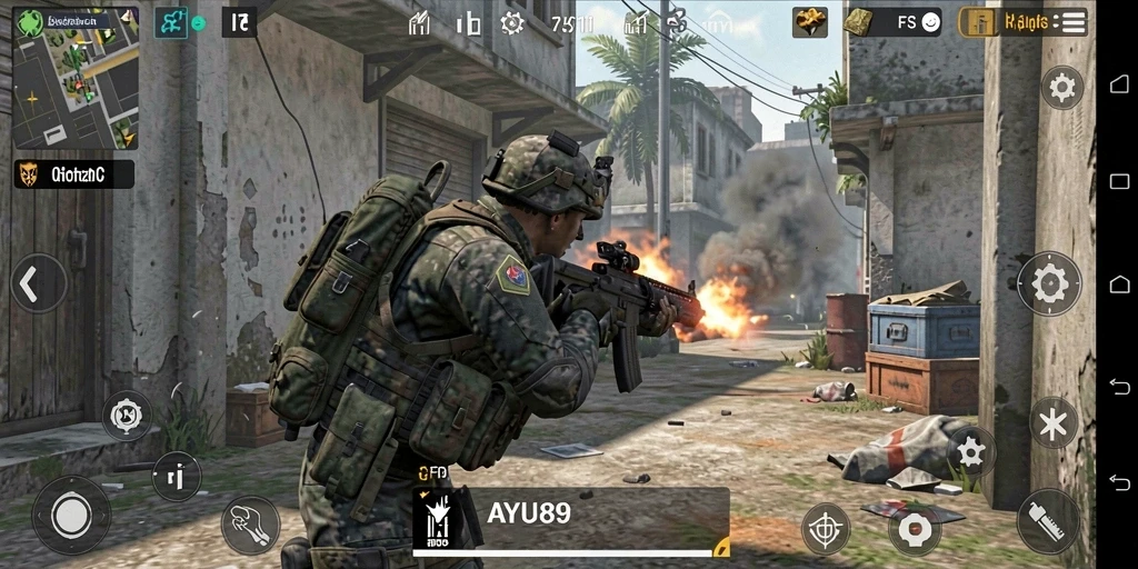 Tampilan gameplay AYU89 yang memukau dengan aksi menegangkan.