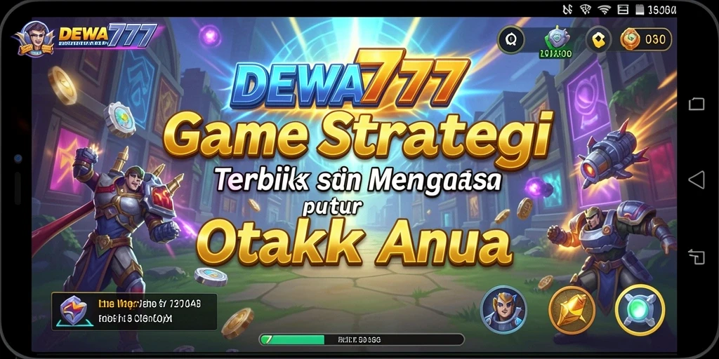 Tampilan gameplay menegangkan di DEWA777 dengan strategi yang mendalam.