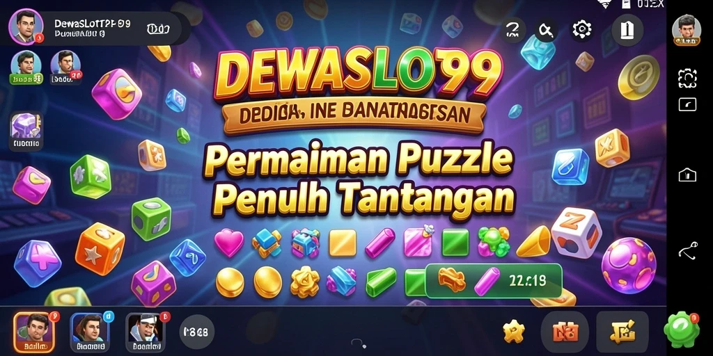 Tampilan gameplay DEWASLOT99 yang menantang dan seru.