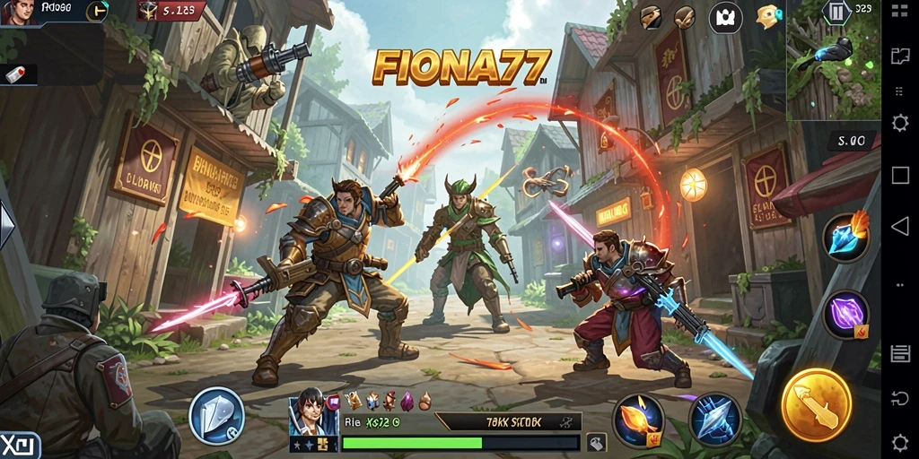 Gameplay seru di FIONA77 dengan elemen strategi SLG.