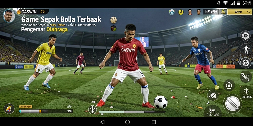 Tampilan gameplay GASWIN yang menarik dan kompetitif.