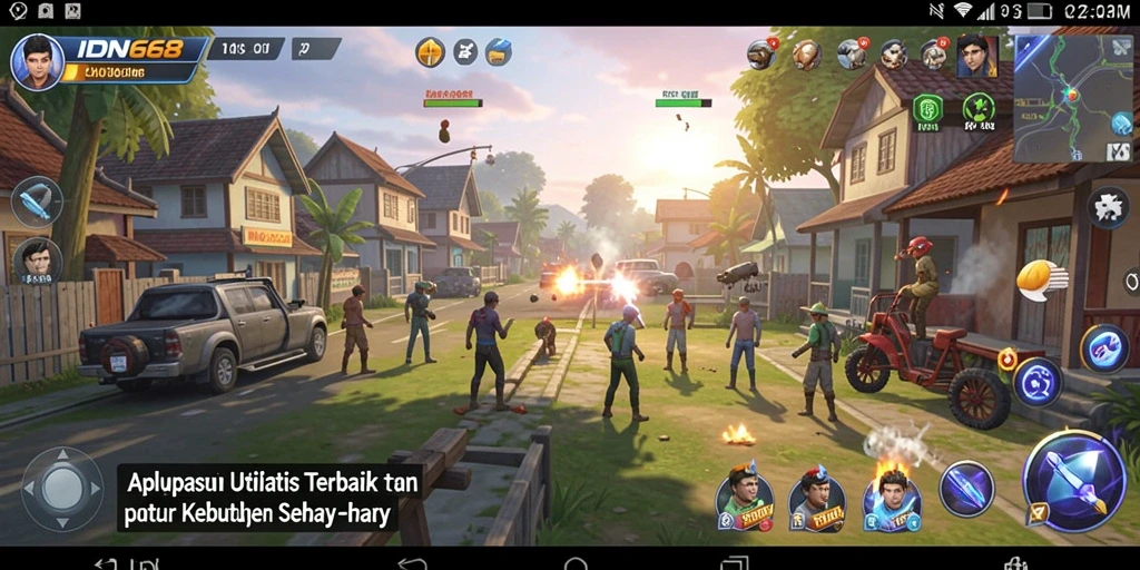 Tampilan screenshot IDN668 yang menunjukkan antarmuka pengguna yang intuitif.