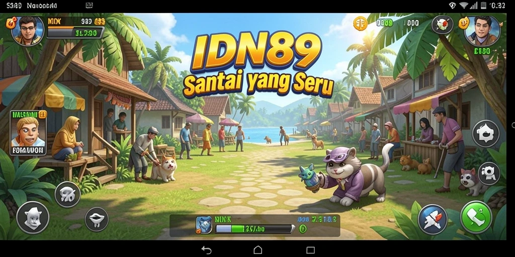 Tampilan gameplay IDN89 yang mengasyikkan dan penuh warna.