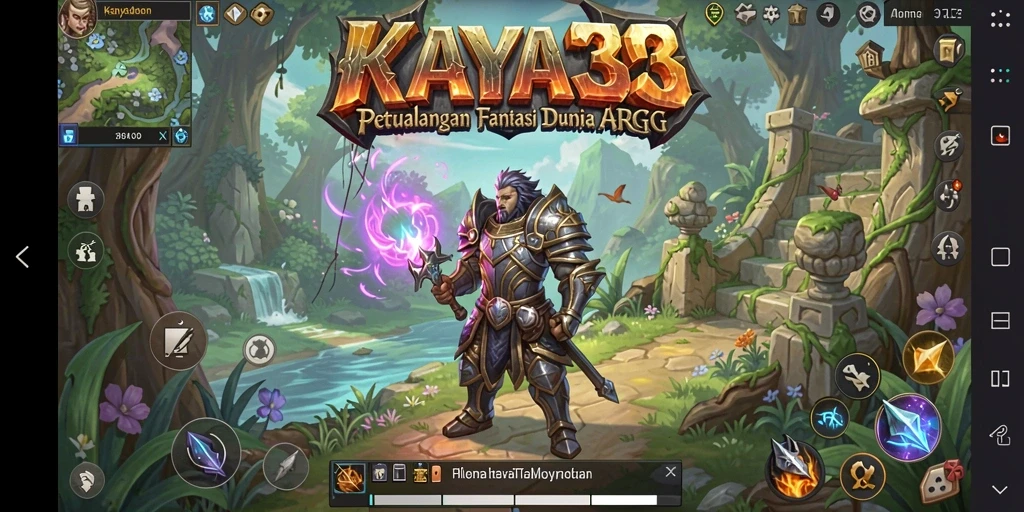Tampilan pertarungan mendebarkan dalam gameplay KAYA33 yang penuh aksi.