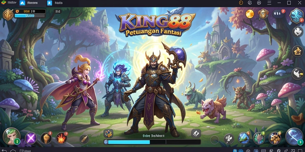 Screenshot utama KING88 menunjukkan aksi seru dalam petualangan mendebarkan.