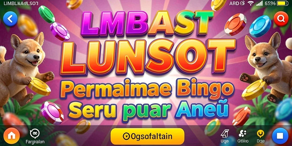 Tampilan menarik dalam permainan Bingo LMBASLOT.