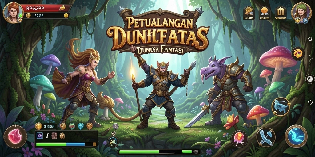 Screenshot RP62RP menampilkan aksi seru dalam dunia petualangan.