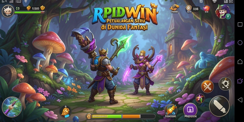 Screenshot RPIDWIN menampilkan gameplay seru dengan grafis menawan.