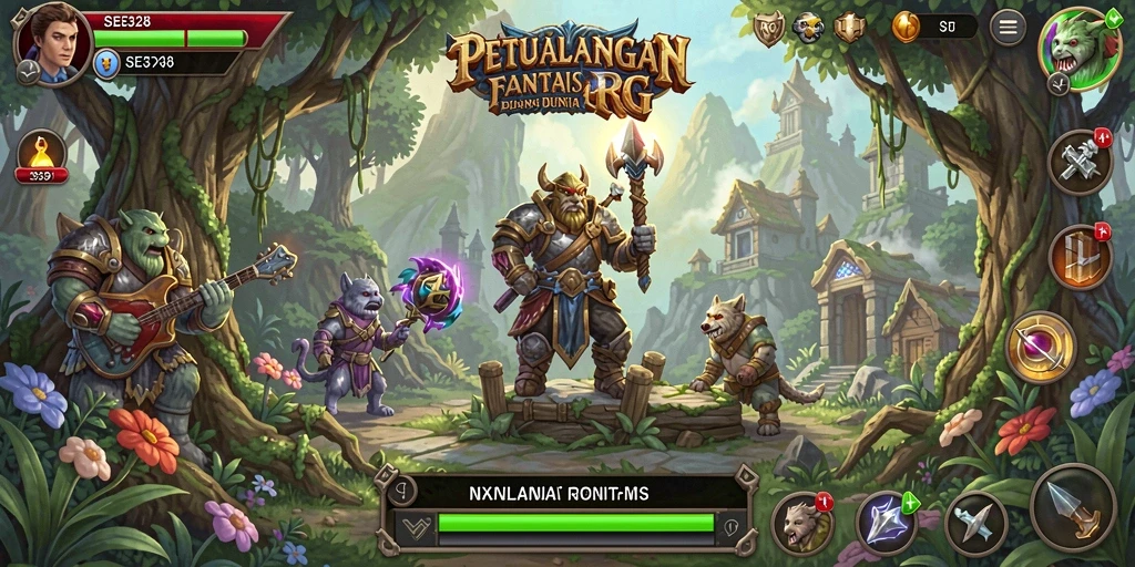 Gameplay SE328 yang menampilkan pertarungan seru dan karakter menarik.