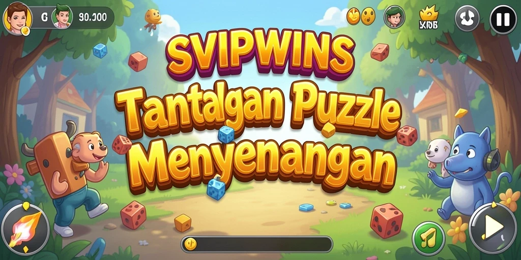 Tangkapan layar gameplay <strong>SVIPWINS</strong> menunjukkan tantangan puzzle yang menyenangkan.