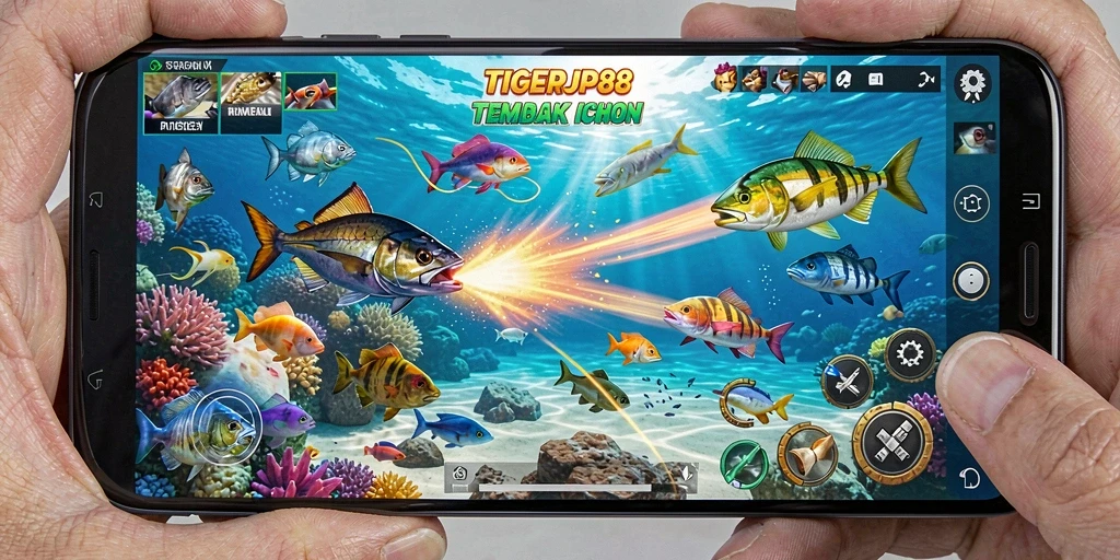 Gameplay seru di TIGERJP88 dengan aksi tembak ikan yang mendebarkan.