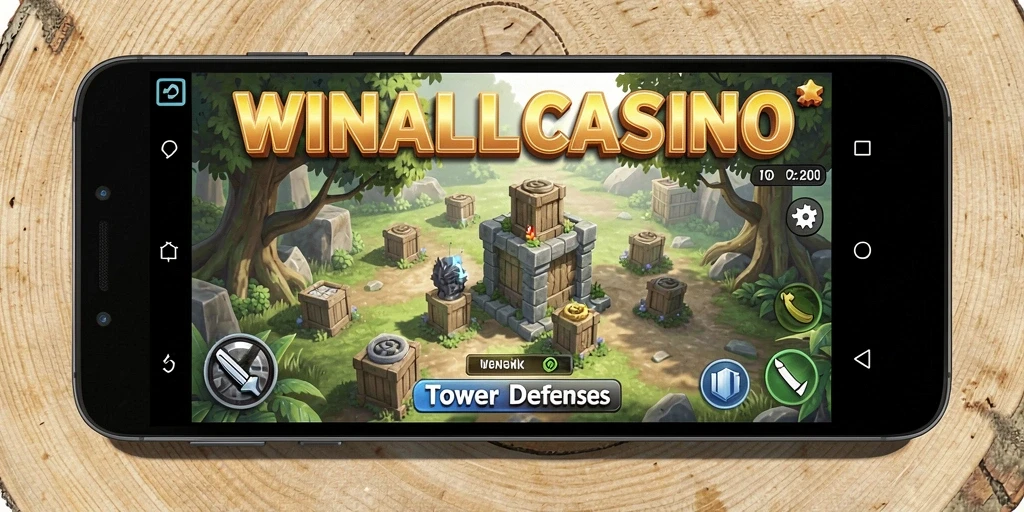 Tampilan gameplay menarik dalam Tower Defense yang mendebarkan.