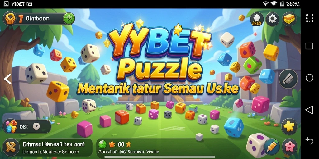 Tampilan gameplay YYBET dengan tantangan Puzzle menarik.