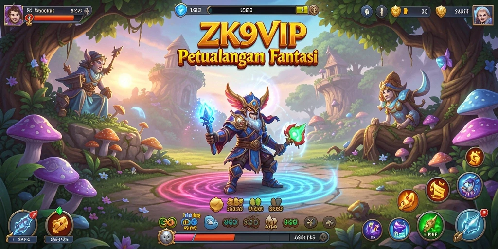 Gameplay ZK9VIP yang seru dan penuh aksi petualangan.