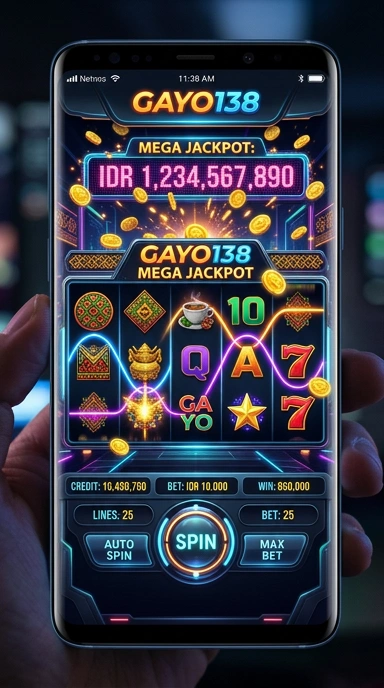 Screenshot proses pengunduhan aplikasi di gayo138.